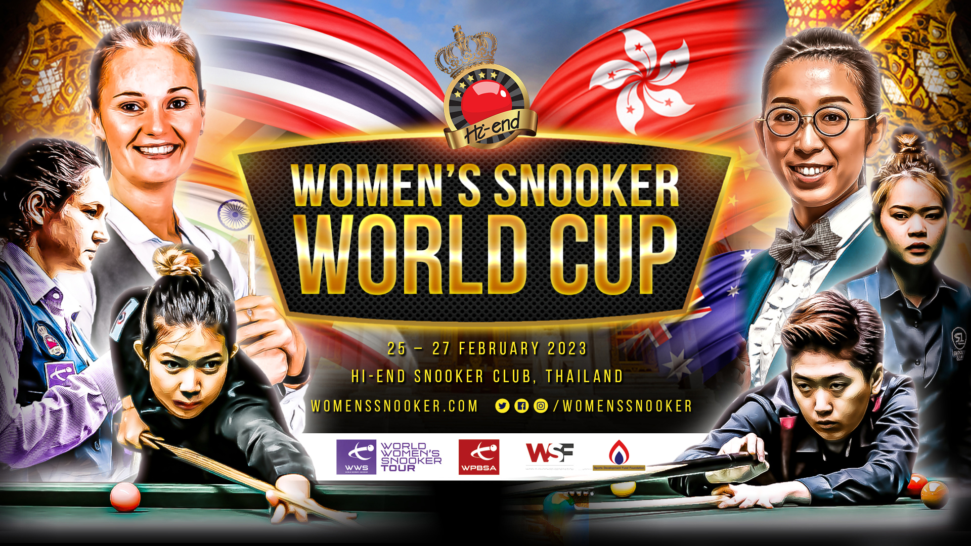 World Women's Snooker Championship 2023  Tournament Information - World  Women's Snooker